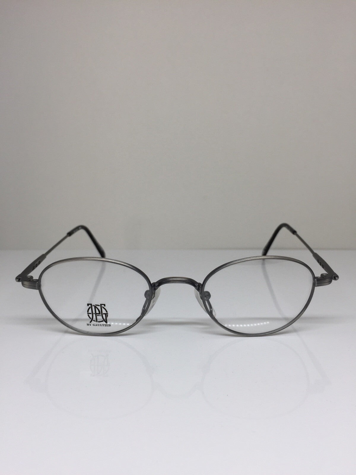 Vintage Jean Paul Gaultier JPG 57-0016 Silver Sunglasses - Super Vision Optical