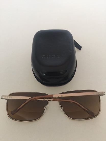 Vintage Gucci GG 1689/S Gold Sunglasses - Super Vision Optical