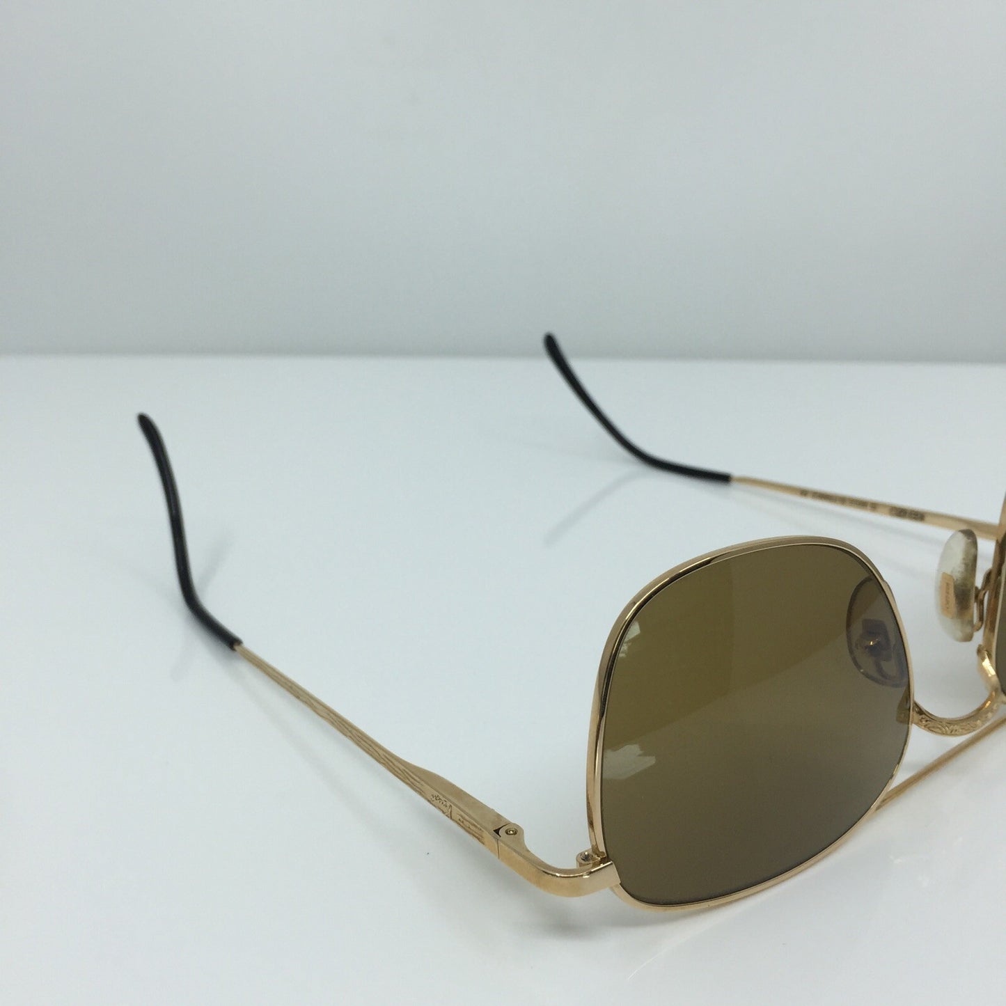 Vintage Kenzo Kenzo Trench K. 1136 K. 13 Gold Sunglasses - Super Vision Optical