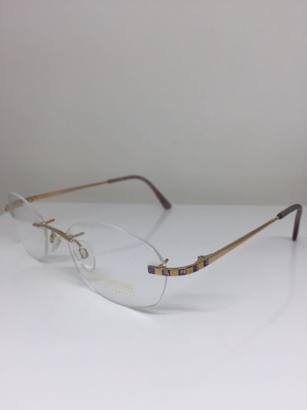 Vintage Daniel Swarovski S 036 Gold Eyeglasses - Super Vision Optical