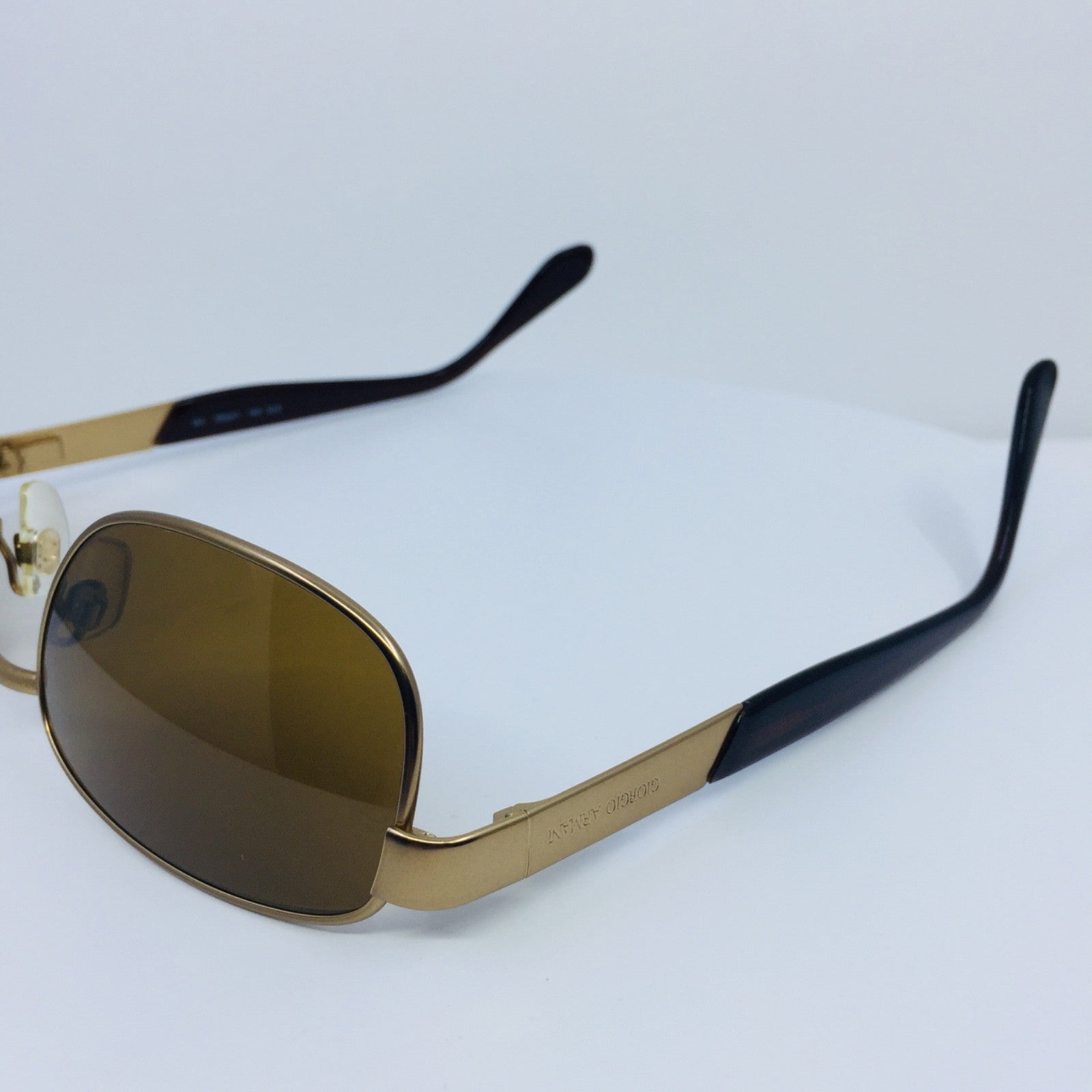 Vintage Giorgio Armani GA 675 Gold Sunglasses - Super Vision Optical