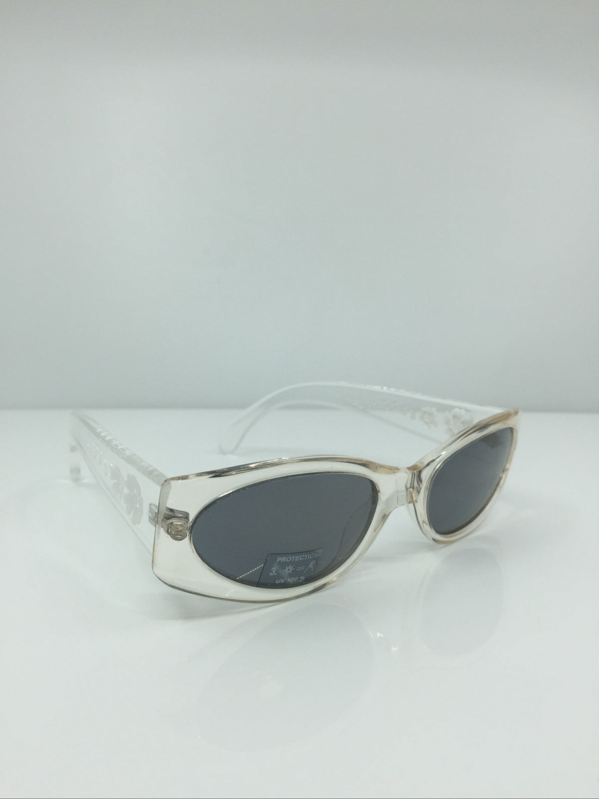 Vintage Kenzo Kenzo Lilium K. 1242 K. 310 Clear Sunglasses - Super Vision Optical