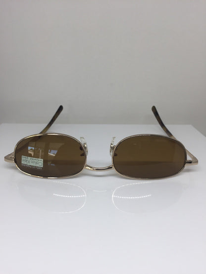 Vintage Calvin Klein CK 157-S Gold Sunglasses - Super Vision Optical