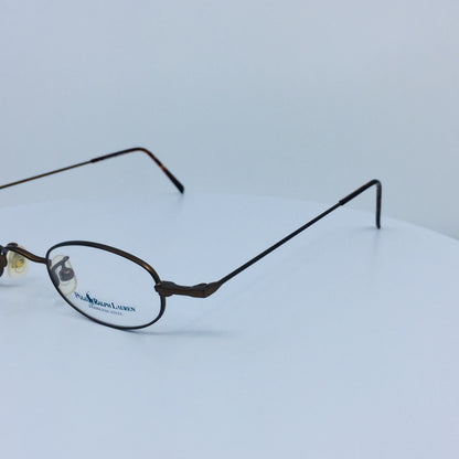Vintage Polo Ralph Lauren POLO 391 Brown Eyeglasses - Super Vision Optical