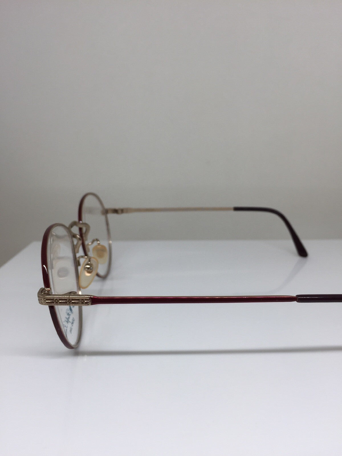 Vintage Ralph Lauren Polo Classic Vl/N By Ralph Lauren Gold Eyeglasses - Super Vision Optical