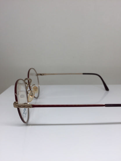 Vintage Ralph Lauren Polo Classic Vl/N By Ralph Lauren Gold Eyeglasses - Super Vision Optical