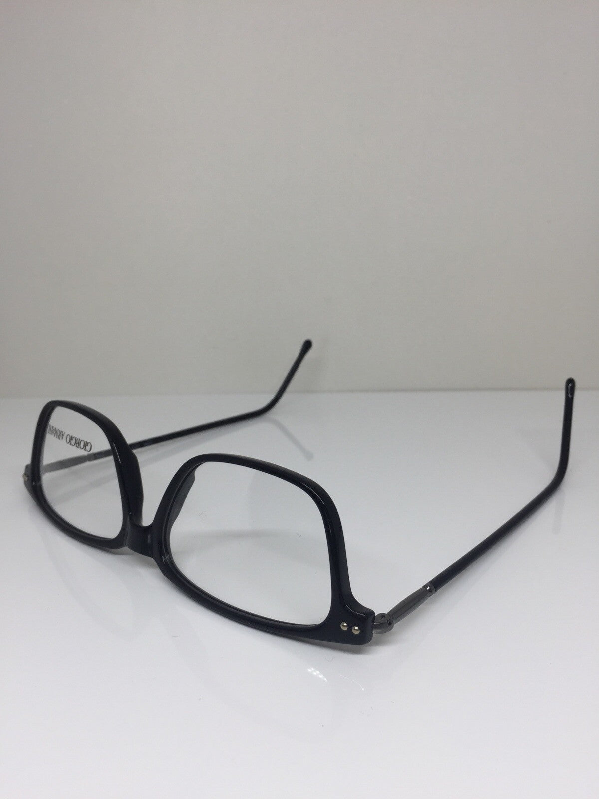 Vintage Giorgio Armani GA 384 Black Sunglasses - Super Vision Optical