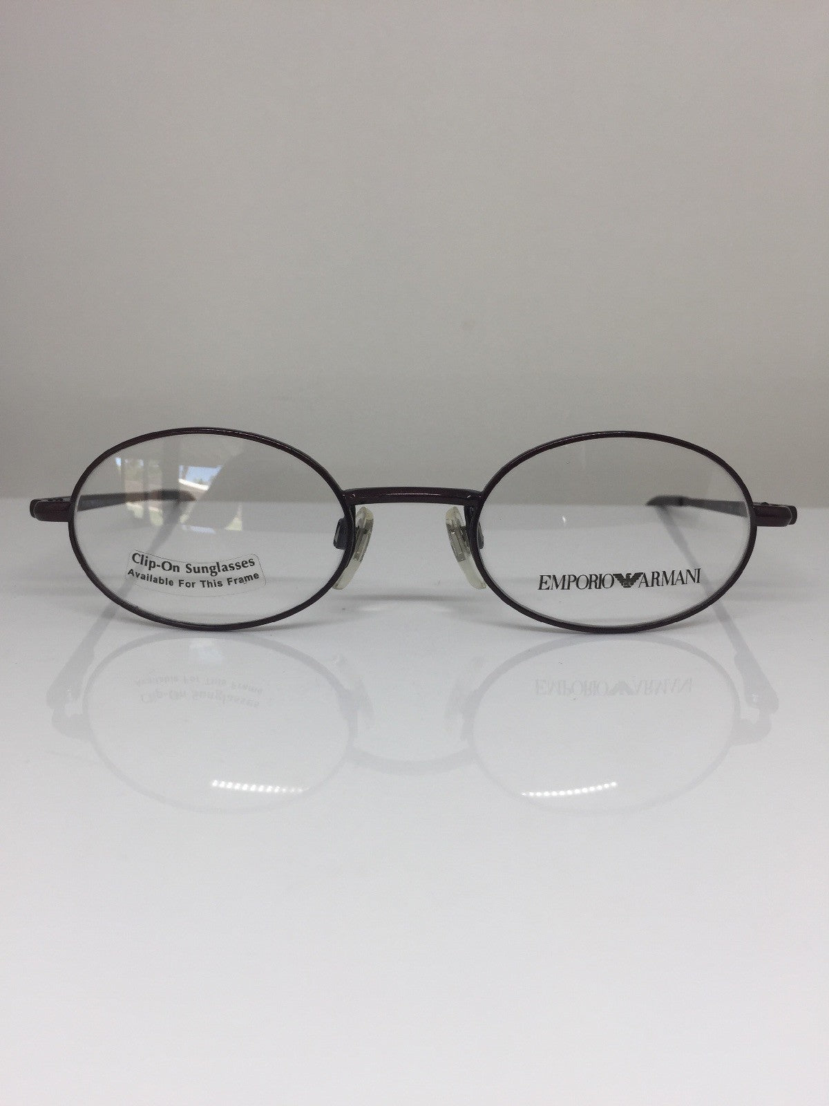 Vintage Emporio Armani EA 077 Red Eyeglasses - Super Vision Optical