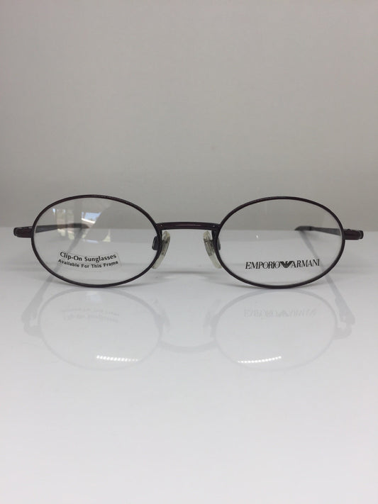 Vintage Emporio Armani EA 077 Red Eyeglasses - Super Vision Optical