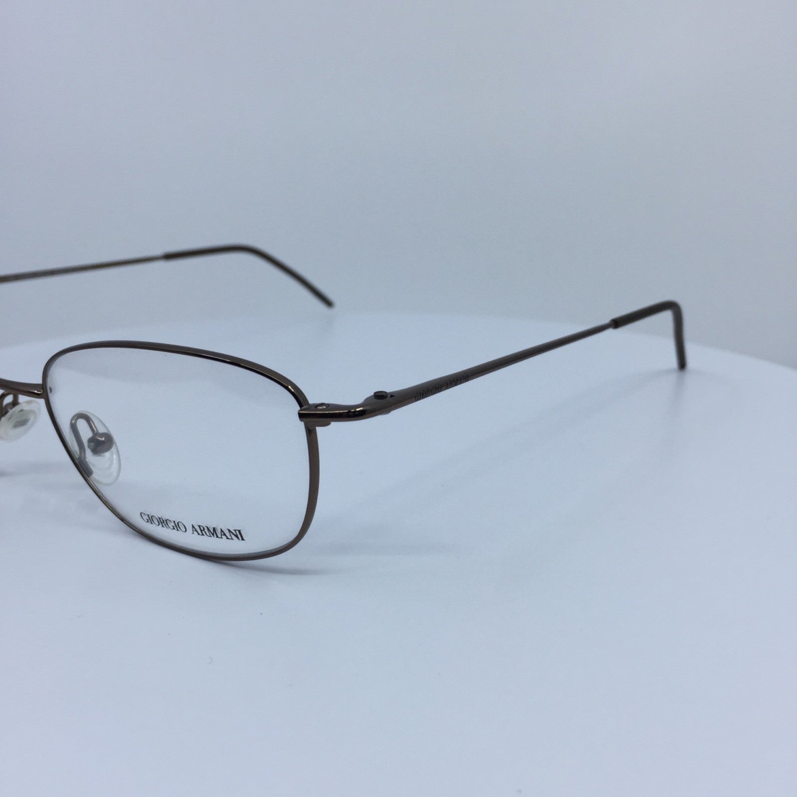 Vintage Giorgio Armani GA 21 Brown Eyeglasses - Super Vision Optical