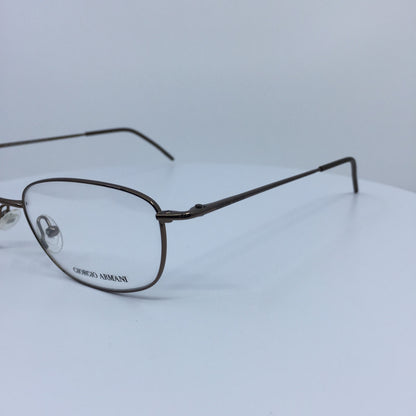 Vintage Giorgio Armani GA 21 Brown Eyeglasses - Super Vision Optical