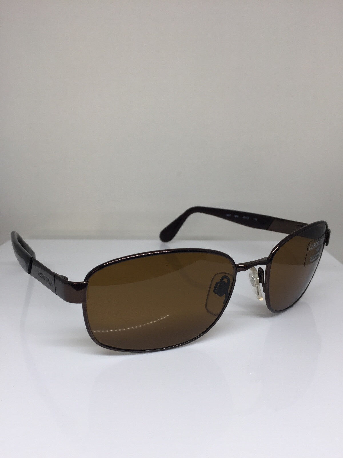 Vintage Giorgio Armani GA 1501 Brown Sunglasses - Super Vision Optical