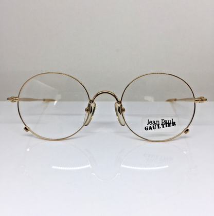 Vintage Jean Paul Gaultier JPG 55-1176 Gold Sunglasses - Super Vision Optical