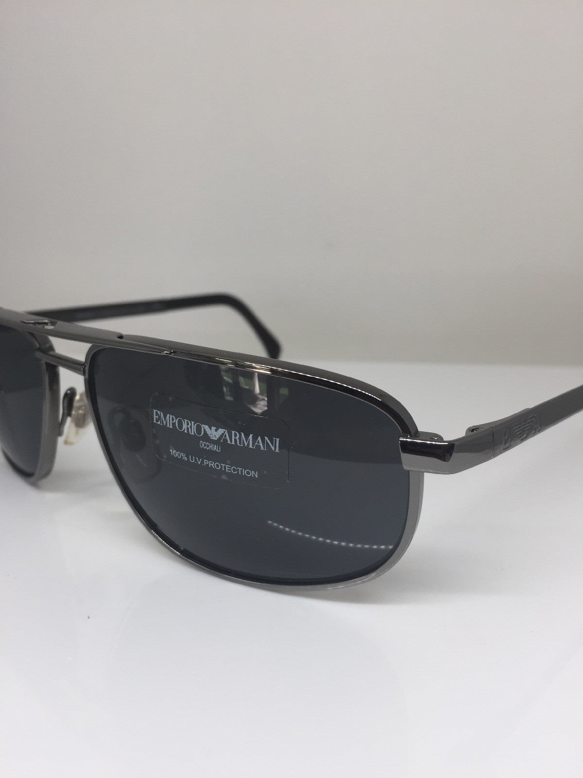 Vintage Emporio Armani EA 068-S Gunmetal Sunglasses - Super Vision Optical