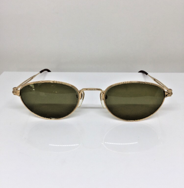 Vintage Matsuda 2877 Gold Sunglasses - Super Vision Optical
