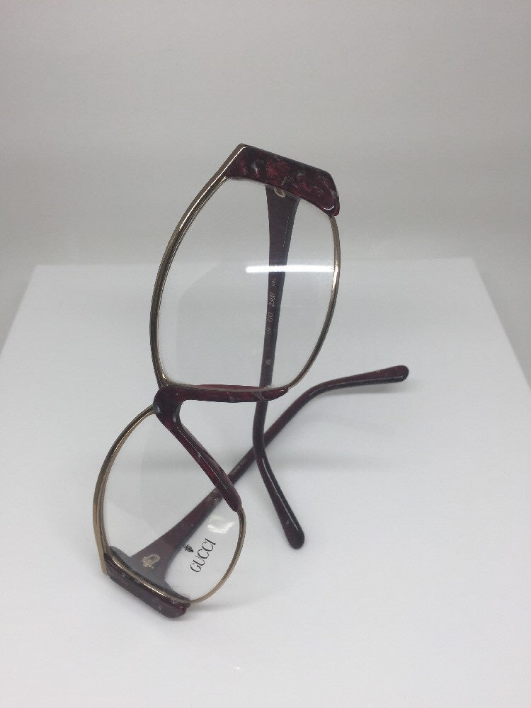 Vintage Gucci GG 2308 Gold Eyeglasses - Super Vision Optical