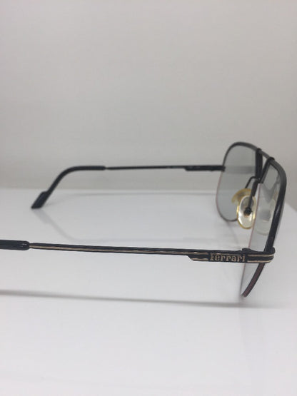 Vintage Ferrari F 25 Gold Eyeglasses - Super Vision Optical