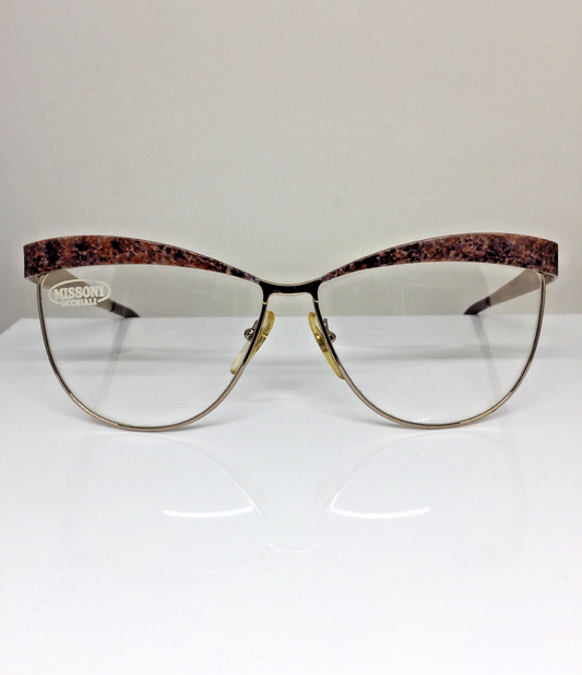 Vintage Missoni M 303 Gold Eyeglasses - Super Vision Optical
