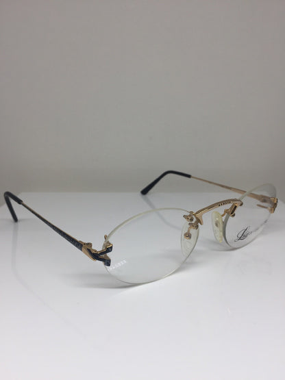 Vintage Lux De Paris Soprani Black Sunglasses - Super Vision Optical