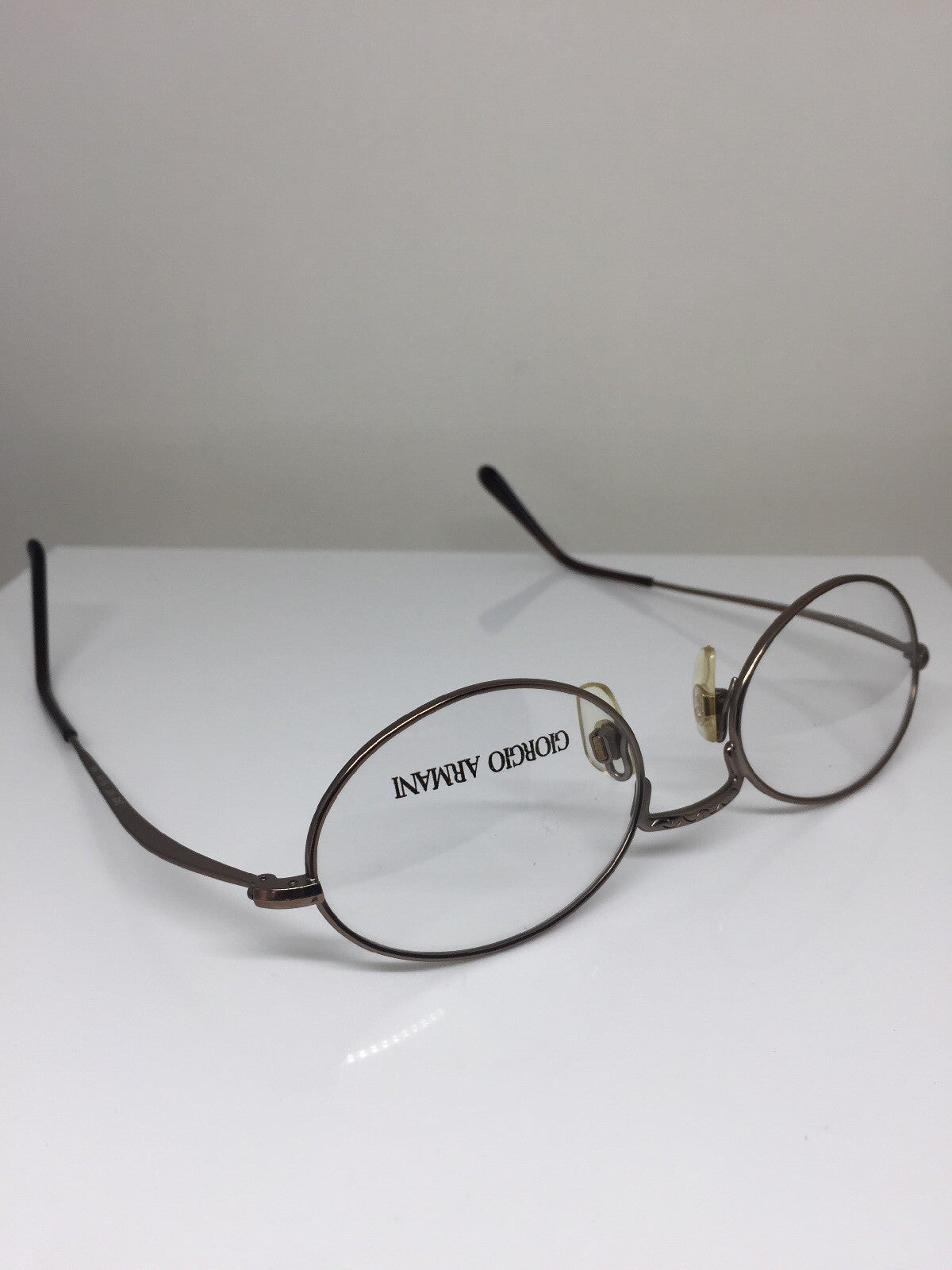 Vintage Giorgio Armani GA 242 Brown Eyeglasses - Super Vision Optical