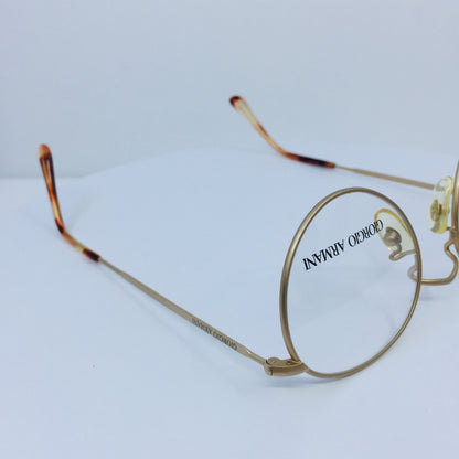 Vintage Giorgio Armani GA 130 Gold Eyeglasses - Super Vision Optical