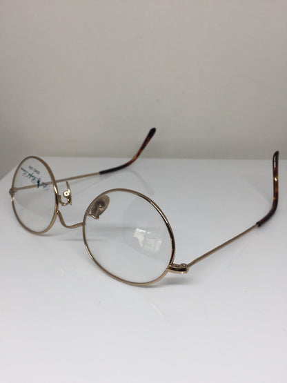Vintage Ralph Lauren Polo Classic 61 By Ralph Lauren Gold Eyeglasses - Super Vision Optical