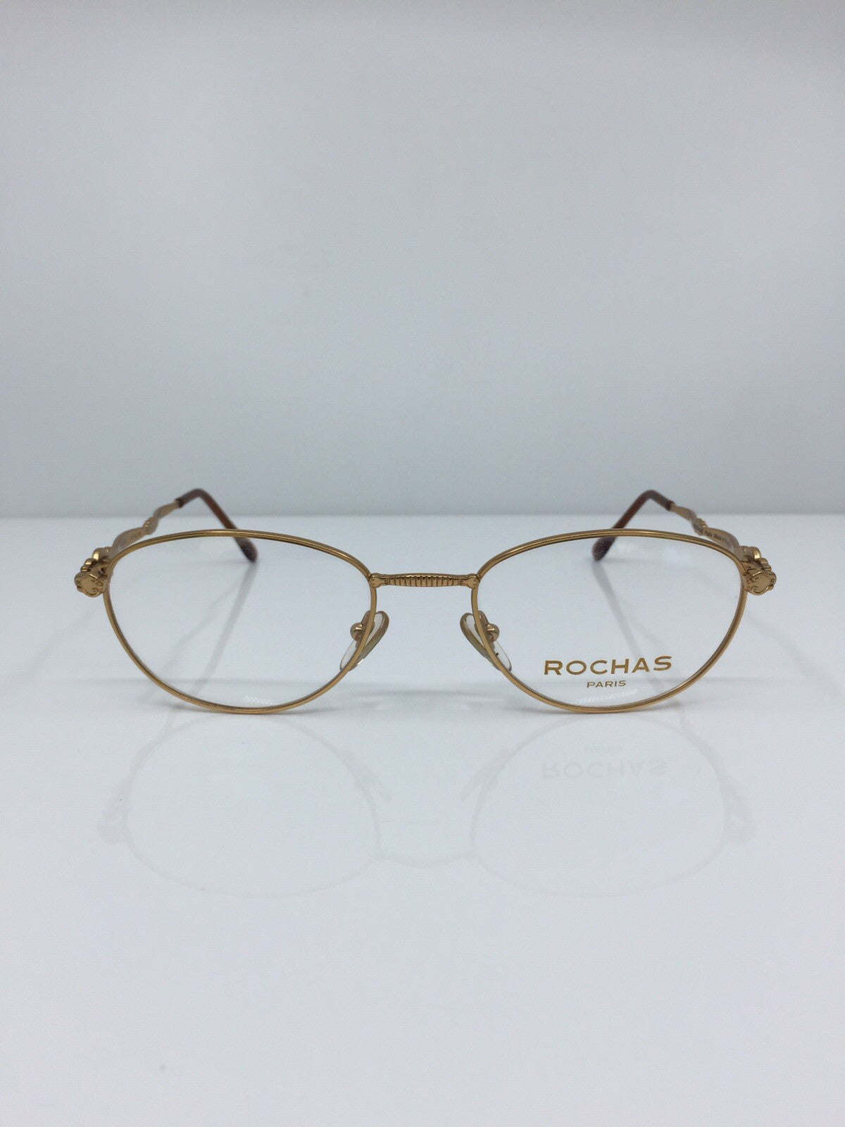 Vintage Rochas Paris ROCHAS PARIS 9146 Gold Eyeglasses - Super Vision Optical