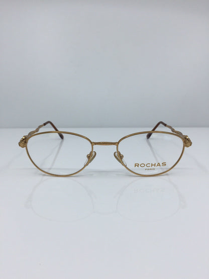 Vintage Rochas Paris ROCHAS PARIS 9146 Gold Eyeglasses - Super Vision Optical