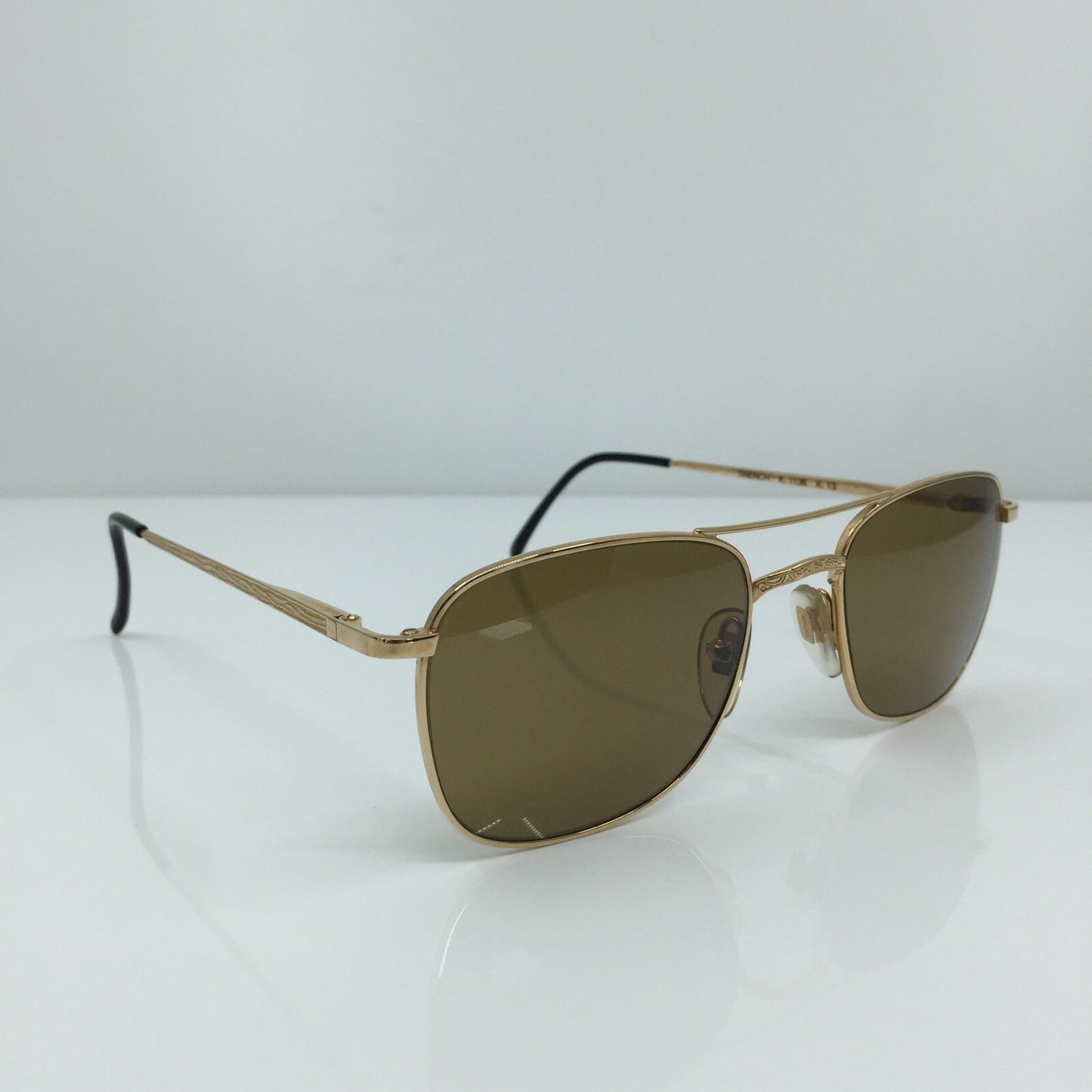 Vintage Kenzo Kenzo Trench K. 1136 K. 13 Gold Sunglasses - Super Vision Optical