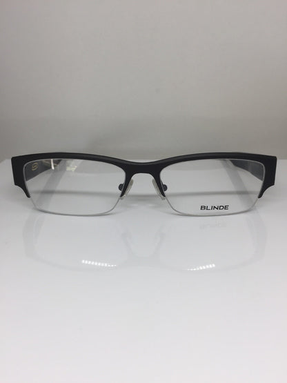 Vintage Blinde By Richard Walker Goin, Goin, Gone Gunmetal Eyeglasses - Super Vision Optical