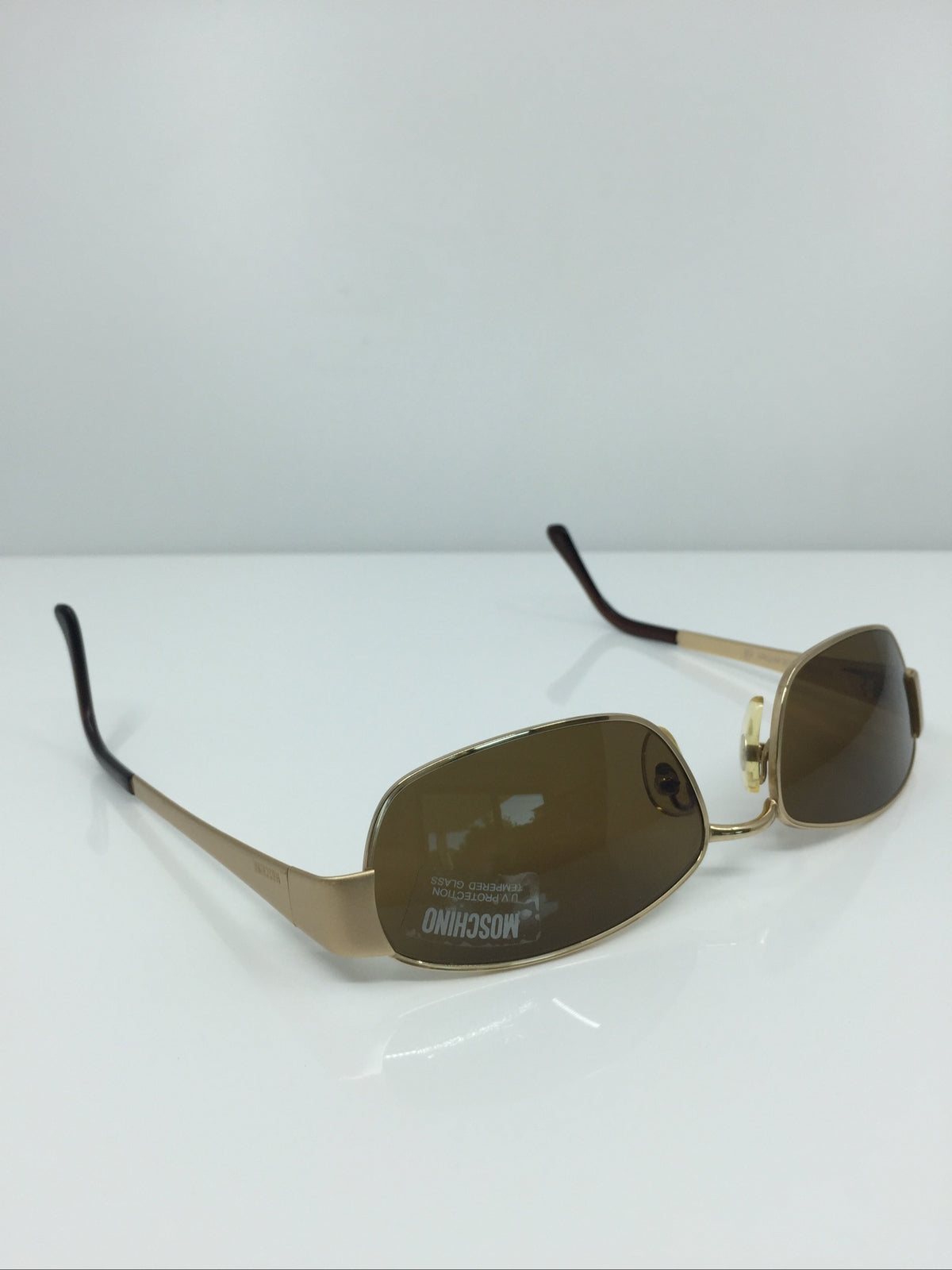 Vintage Persol Moschino M. 3059-S Gold Sunglasses - Super Vision Optical