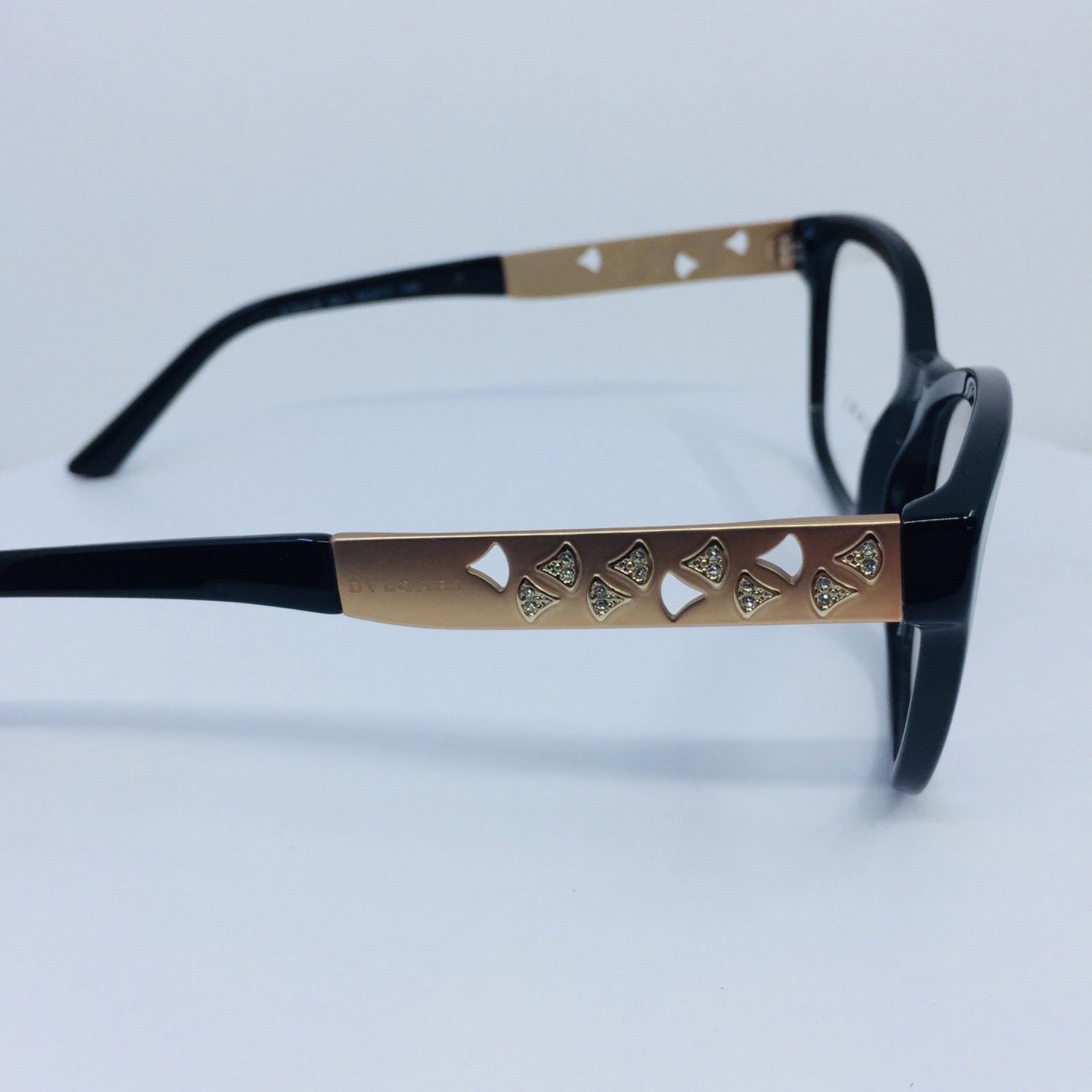 Vintage Bvlgari BVL 4153-B Black Eyeglasses - Super Vision Optical