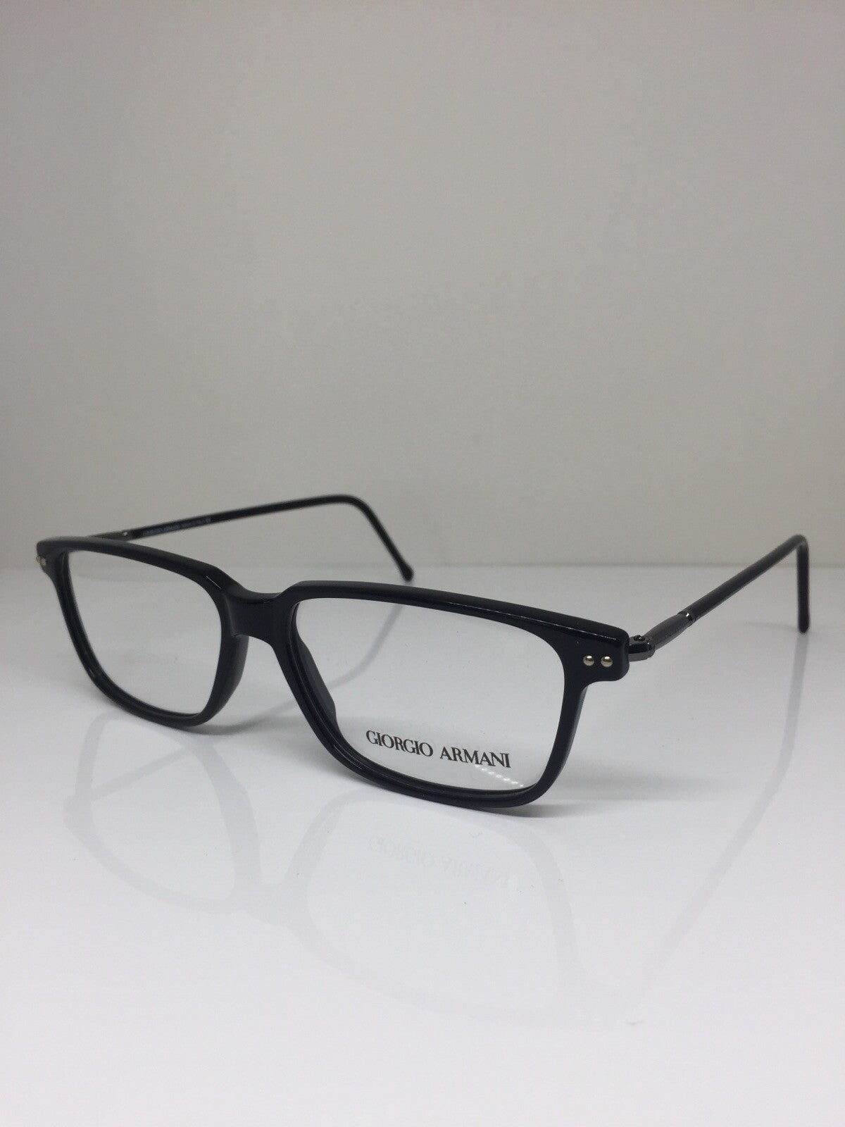 Vintage Giorgio Armani GA 384 Black Sunglasses - Super Vision Optical