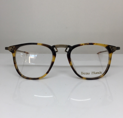 Vintage Beau Monde Collection Berry Tortoise Eyeglasses - Super Vision Optical