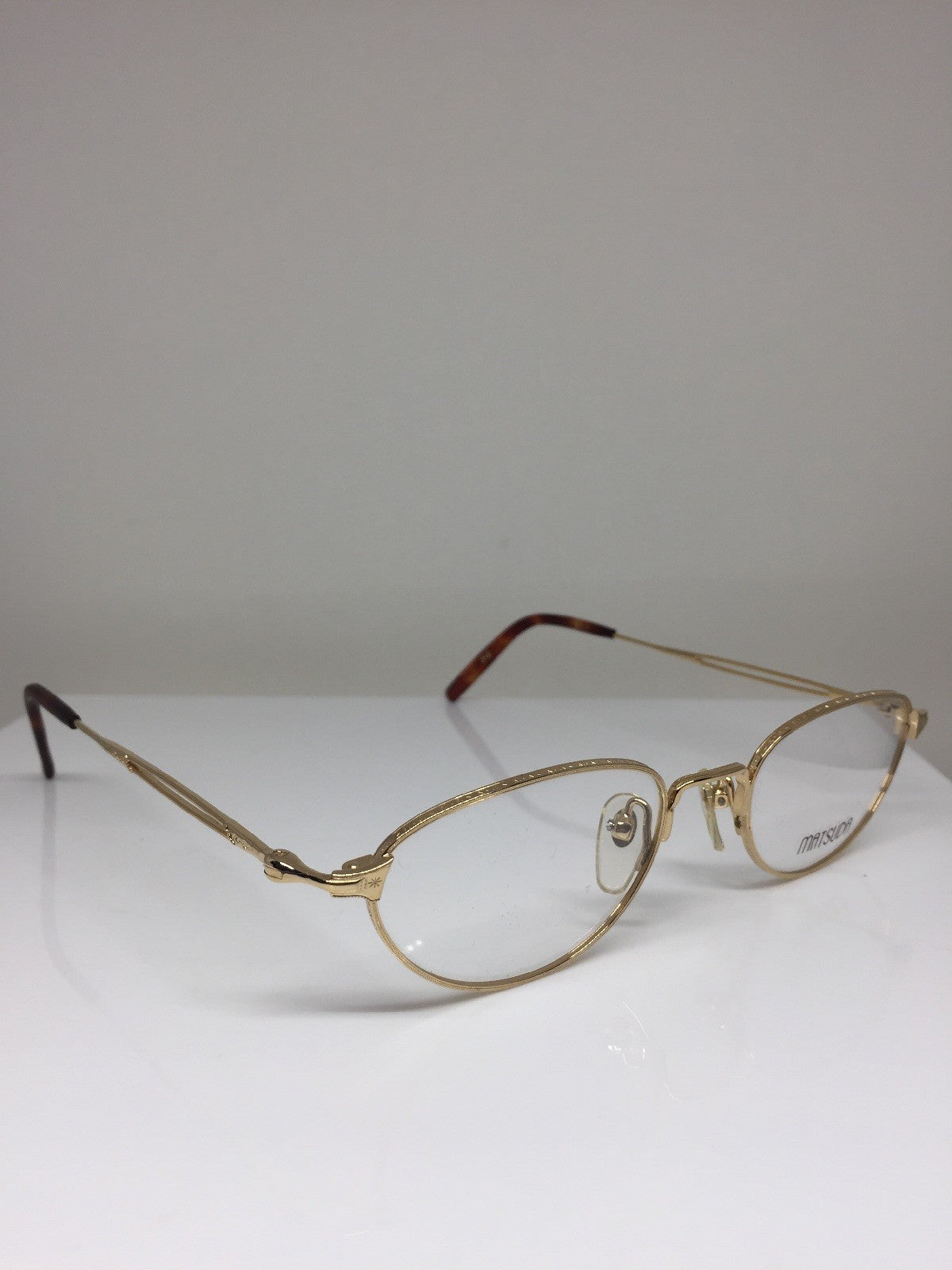 Vintage Matsuda 2877 Gold Eyeglasses - Super Vision Optical