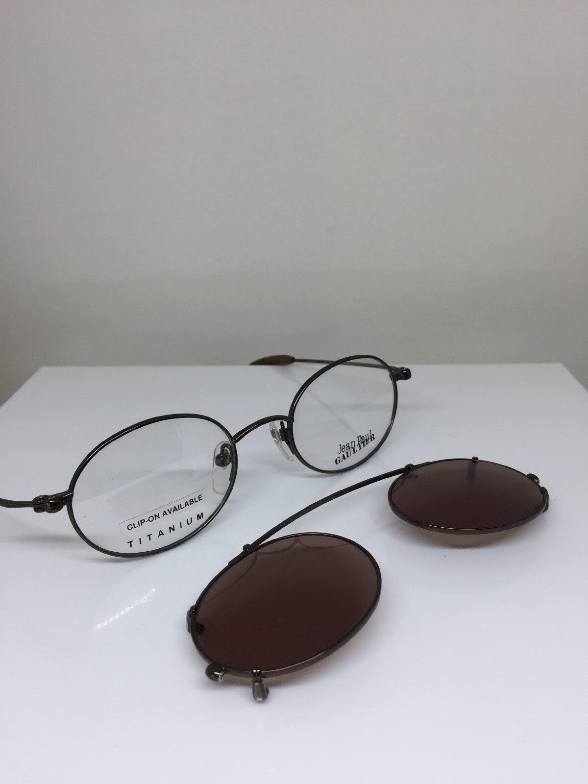 Vintage Jean Paul Gaultier JPG 55-0028 Brown Eyeglasses - Super Vision Optical