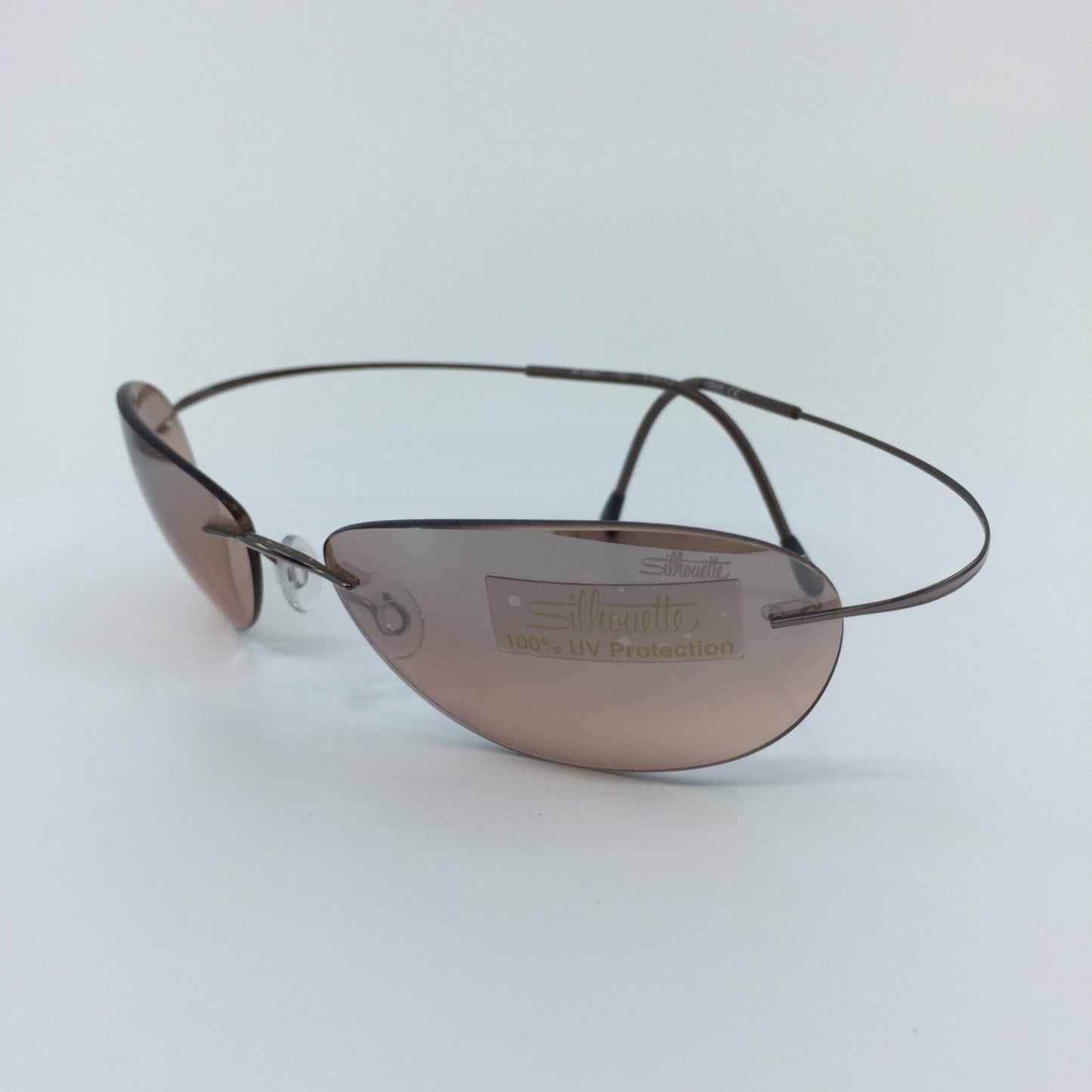 Vintage Silhouette TMA 8067 Brown Sunglasses - Super Vision Optical