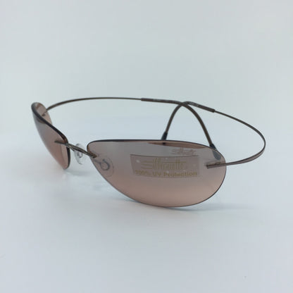 Vintage Silhouette TMA 8067 Brown Sunglasses - Super Vision Optical