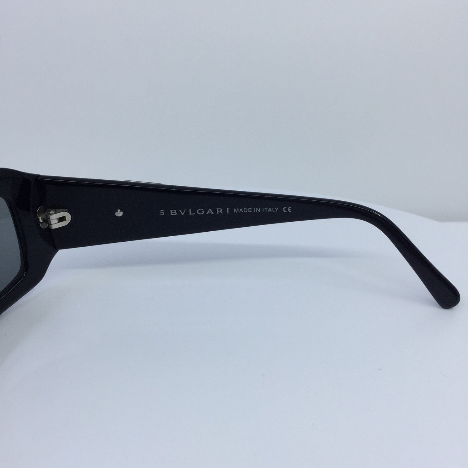 Vintage Bvlgari BVL 845 Black Sunglasses - Super Vision Optical