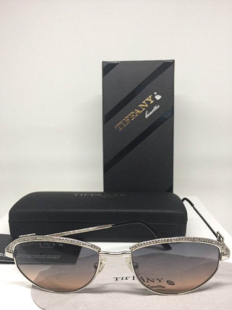 Vintage Tiffany Lunettes TIFFANY LUNETTES T789 Silver Sunglasses - Super Vision Optical