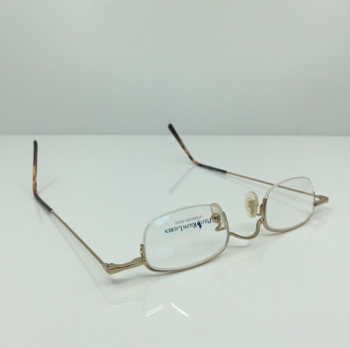 Vintage Polo Ralph Lauren POLO 388 Gold Eyeglasses - Super Vision Optical