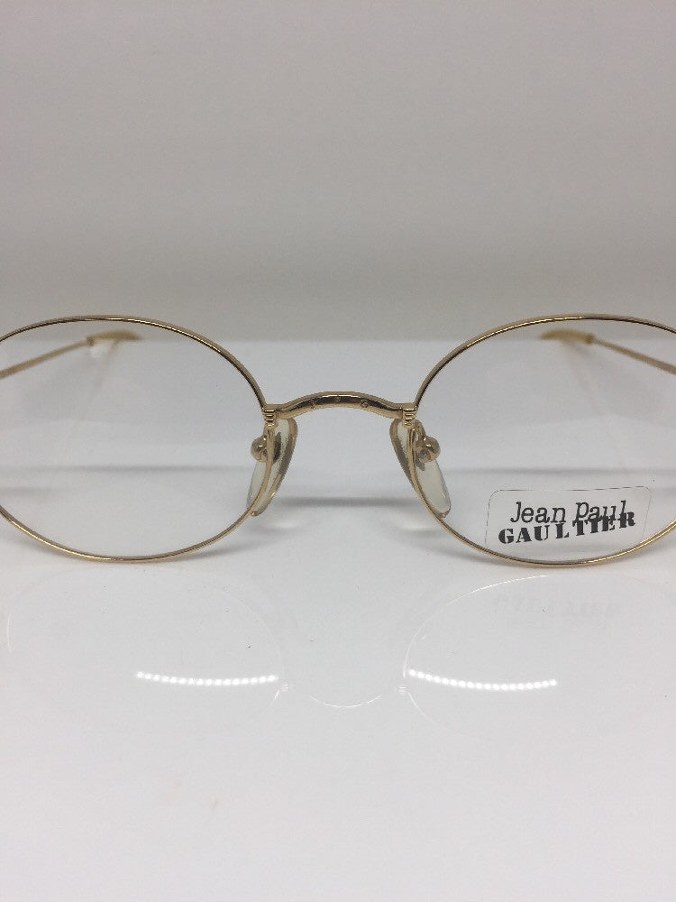 Vintage Jean Paul Gaultier JPG 55-1175 Gold Sunglasses - Super Vision Optical