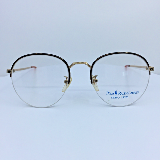 Vintage Polo Ralph Lauren Polo Ralph Lauren Polo Classic VI Gold Eyeglasses - Super Vision Optical