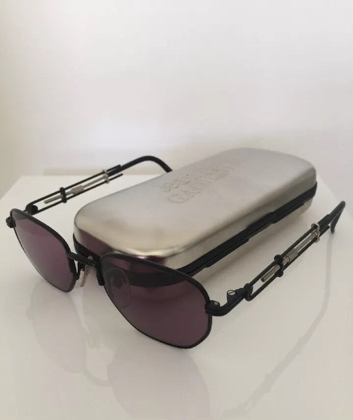 Vintage Jean Paul Gaultier JPG 55-4174 Silver Sunglasses - Super Vision Optical