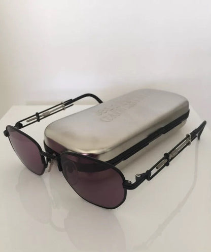 Vintage Jean Paul Gaultier JPG 55-4174 Silver Sunglasses - Super Vision Optical