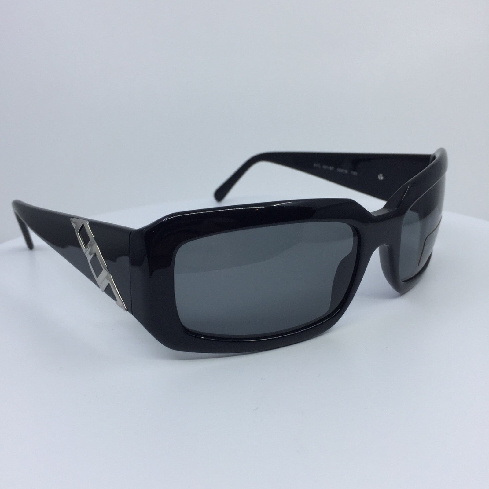 Vintage Bvlgari BVL 845 Black Sunglasses - Super Vision Optical