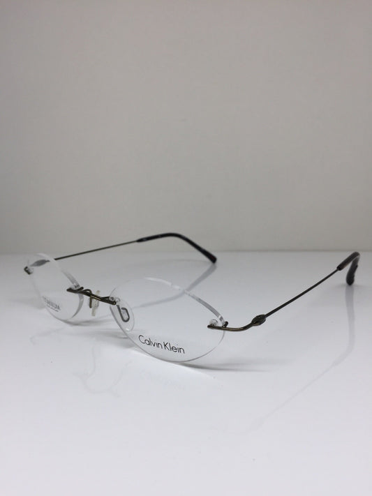 Vintage Calvin Klein CK 546 Gunmetal Sunglasses - Super Vision Optical