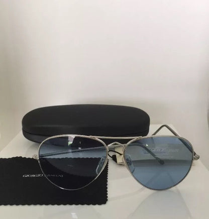 Vintage Giorgio Armani GA 615-S Silver Sunglasses - Super Vision Optical
