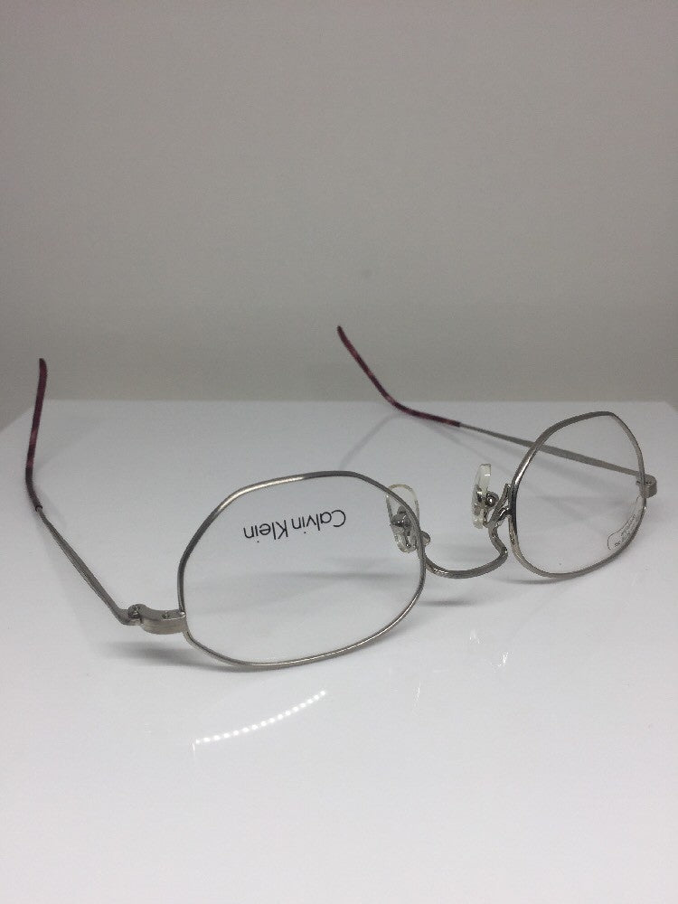 Vintage Calvin Klein CK 339 Silver Sunglasses - Super Vision Optical