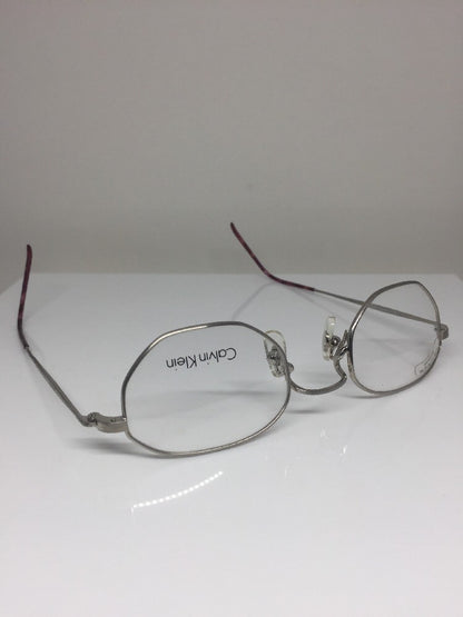 Vintage Calvin Klein CK 339 Silver Sunglasses - Super Vision Optical
